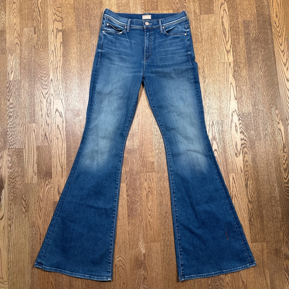 MOTHER super cruiser Flare Leg Jeans Sz 29
